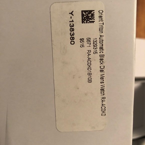 Orient Triton Automatic Black Dial Men's Watch RA-AC0K01B10B - Picture 13 of 13